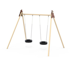 Metalen schommel frame, extra hoog (1)